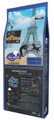 Bon Appetit Chicken Rice Adult - Сухой корм для взрослых собак с курицей и рисом