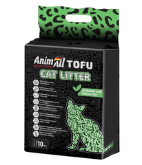 ANIMALL ТОФУ соєвий наповнювач для котячого туалету (зелений чай) 4,46 кг/10 л
