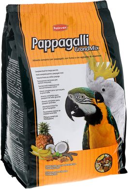 Padovan GRANDMIX PAPPAGALLI Комплексный корм для крупных попугаев