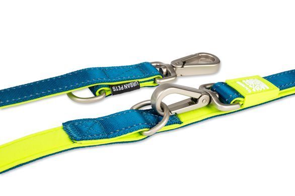 Поводок многофункциональный Max & Molly Multi-Function Leash Matrix Lime Green зеленого цвета, S