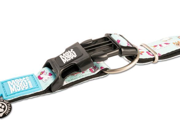 Ошейник для собак Max & Molly Smart ID Collar Unicorn с принтом Единорог, XS
