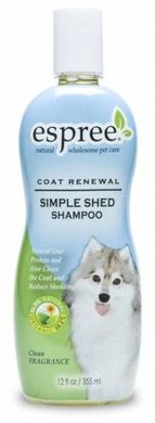 Espree Simple Shed Shampoo - Шампунь для использования во время линьки у собак и кошек