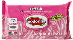 Inodorina Refresh Серветки для собак з ароматом троянди 40шт