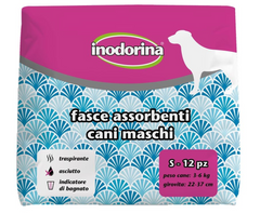 Inodorina Fasce Assorbenti - Поглинаючі підгузки для собак S