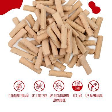 Ласощі для собак від 3-х місяців Mavsy Freeze dried PATE OSTRICH WITH CRANBERRY SAUCE паштет зі страуса під журавлиним соусом, 50 г