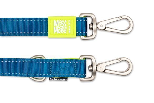 Повідець багатофункціональний Max & Molly Multi-Function Leash Matrix Lime Green зеленого кольору, S