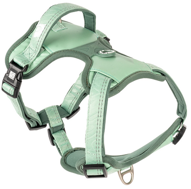 Шлейки для собак Max & Molly Smart ID Sport Harness Matrix 2.0 Jade нефритового цвета, S