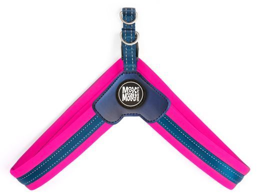 Шлейки для собак Max & Molly Q-Fit Harness Matrix Pink розового цвета, XS