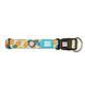 Ошейник для собак Max & Molly Smart ID Collar Sweet Pineapple с принтом Сладкий ананас, S
