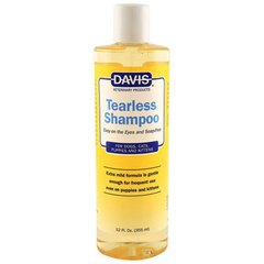 Davis Tearless Shampoo - Шампунь Без сліз для собак, котів, концентрат, 355 мл