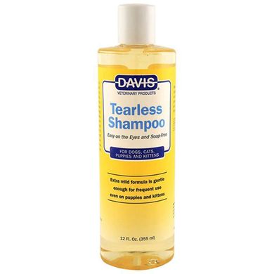 Davis Tearless Shampoo - шампунь Без слез для собак, кошек, концентрат, 355 мл