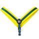 Шлейки для собак Max & Molly Q-Fit Harness Matrix Yellow жовтого кольору, S
