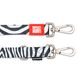 Повідець багатофункціональний Max & Molly Multi-Function Leash Zebra з принтом Зебра, M