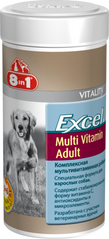8in1 Excel Multi Vitamin Adult Dog вітаміни для собак, 70 таб