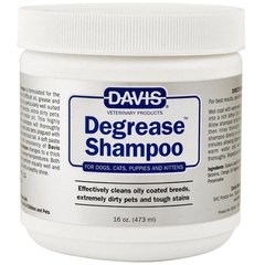 Davis Degrease Shampoo - Знежирувальний шампунь для собак, котів 0,473 л