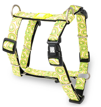 Шлейки для собак Max & Molly H-Harness Kiwi з принтом Ківі, XS