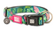 Ошейник для собак Max & Molly Smart ID Collar Tropical с принтом Тропики, XS