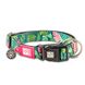 Ошейник для собак Max & Molly Smart ID Collar Tropical с принтом Тропики, XS