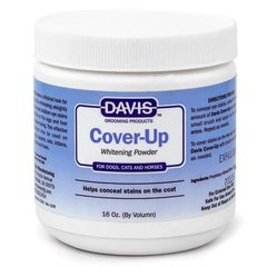 Davis Cover-Up Whitening Powder - Маскирующая отбеливающая пудра для собак, кошек