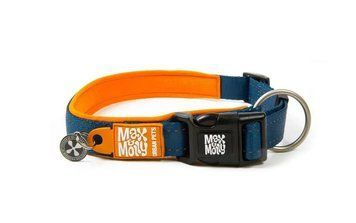 Ошейник для собак Max & Molly Smart ID Collar Matrix Orange оранжевого цвета, S