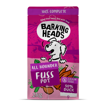 Barking Heads All Hounder Fuss Pot Duck - Сухий корм для собак всіх порід з качкою