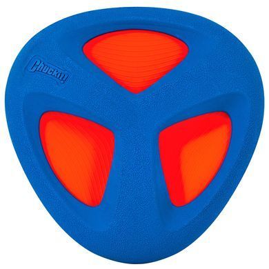 Chuckit Fetch Flight Frisbee Іграшка фрісбі у формі м'якого трикутника для собак