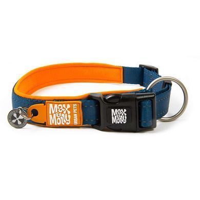 Нашийник для собак Max & Molly Smart ID Collar Matrix Orange помаранчевого кольору, XS