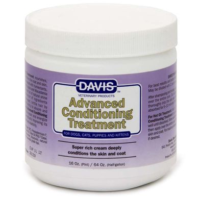 Davis Advanced Conditioning Treatment - Кондиционер для собак, кошек, с маслом макадамии, жожоба, оливковым