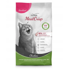 Platinum MeatCrisp Sterilised Chicken - Cухой корм для стерилизованных кошек с курицей 1,5 кг