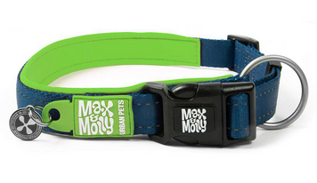 Нашийник для собак Max & Molly Smart ID Collar Matrix Lime Green зеленого кольору, XS