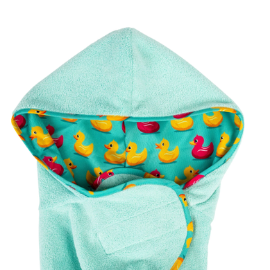 Халат для собак Max & Molly Bath Robe Ducklings з принтом Каченята, S
