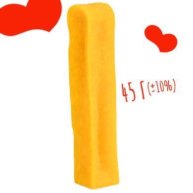Жевательная палочка для собак Mavsy CHEESE STICK с сыром и куркумой, 45 г