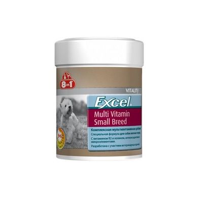 8 in1 Excel Multi Vitamin Small Breed витамины для собак мелких пород, 70 таб