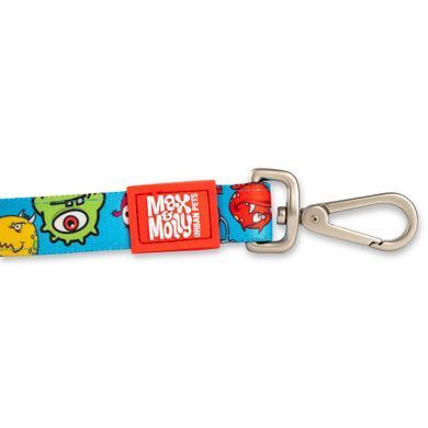 Поводок короткий для собак Max & Molly Short Leash Little Monsters с принтом Маленькие монстры, XS