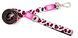 Повідець короткий для собак Max & Molly Short Leash Leopard Pink з леопардовим принтом, XS
