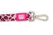 Повідець короткий для собак Max & Molly Short Leash Leopard Pink з леопардовим принтом, XS