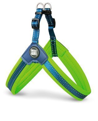 Шлейки для собак Max & Molly Q-Fit Harness Matrix Lime Green зеленого цвета, XL