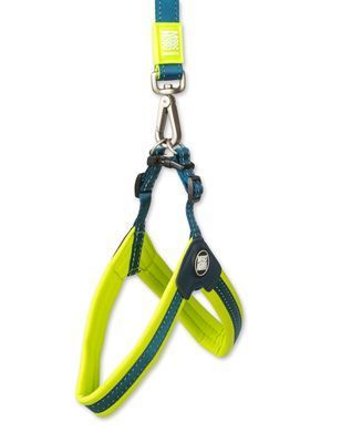 Шлейки для собак Max & Molly Q-Fit Harness Matrix Lime Green зеленого цвета, XL