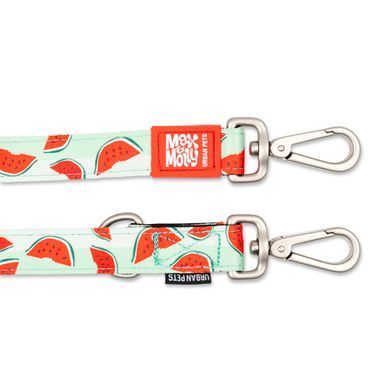 Повідець багатофункціональний Max & Molly Multi-Function Leash Watermelon з принтом Кавун, S