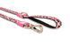Поводок короткий для собак Max & Molly Short Leash Leopard Pink с леопардовым принтом, XS